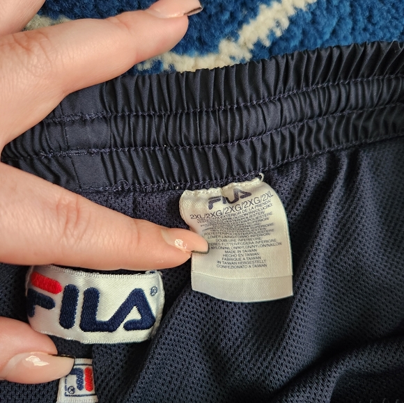 Men's Fila Vintage Track Pants 2xl - Picture 4 of 7